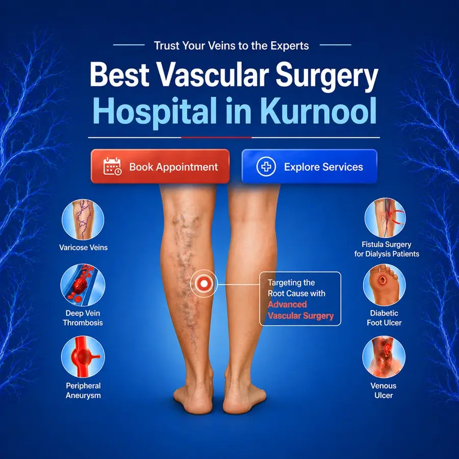 Best Vascular Centre in Kurnool for Varicose Veins Treatment